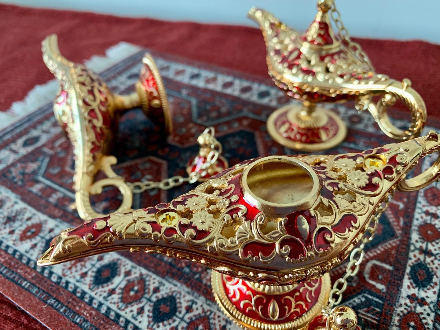 Incense Holder Genie Lamp