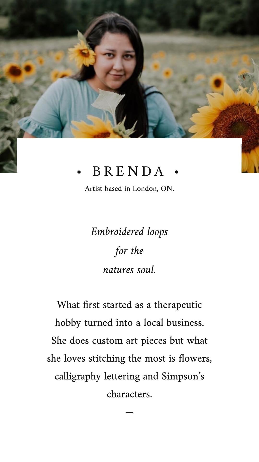 Handmade Loops | @_beembroidery