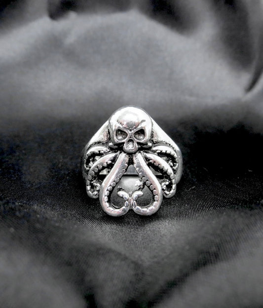 Men’s Octo-Skull Ring