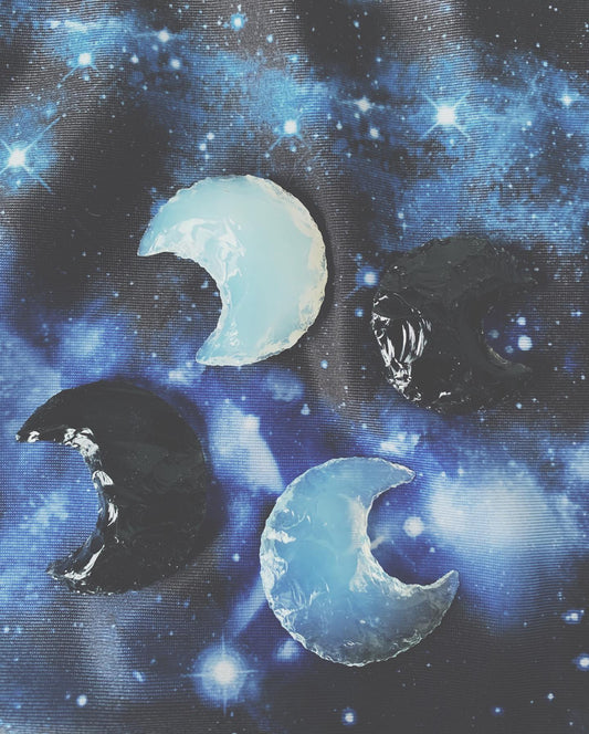 Crystal Moon Crescents