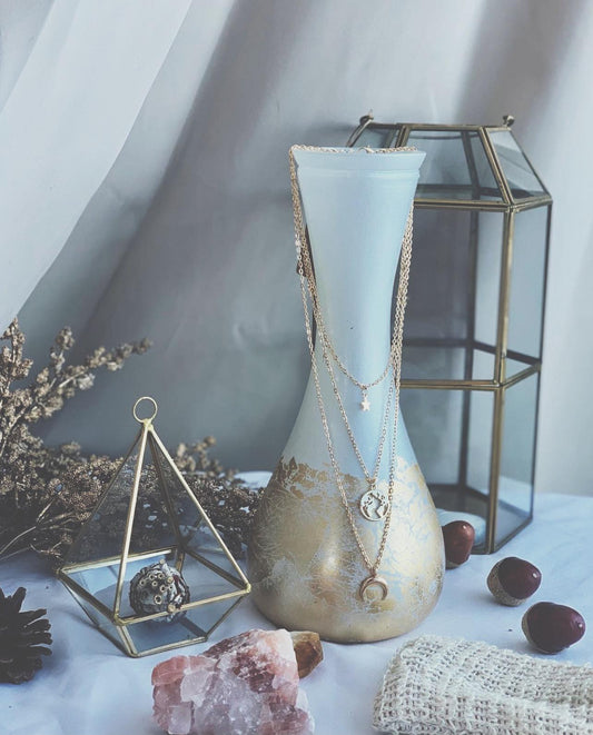 Gold Speckled Vase