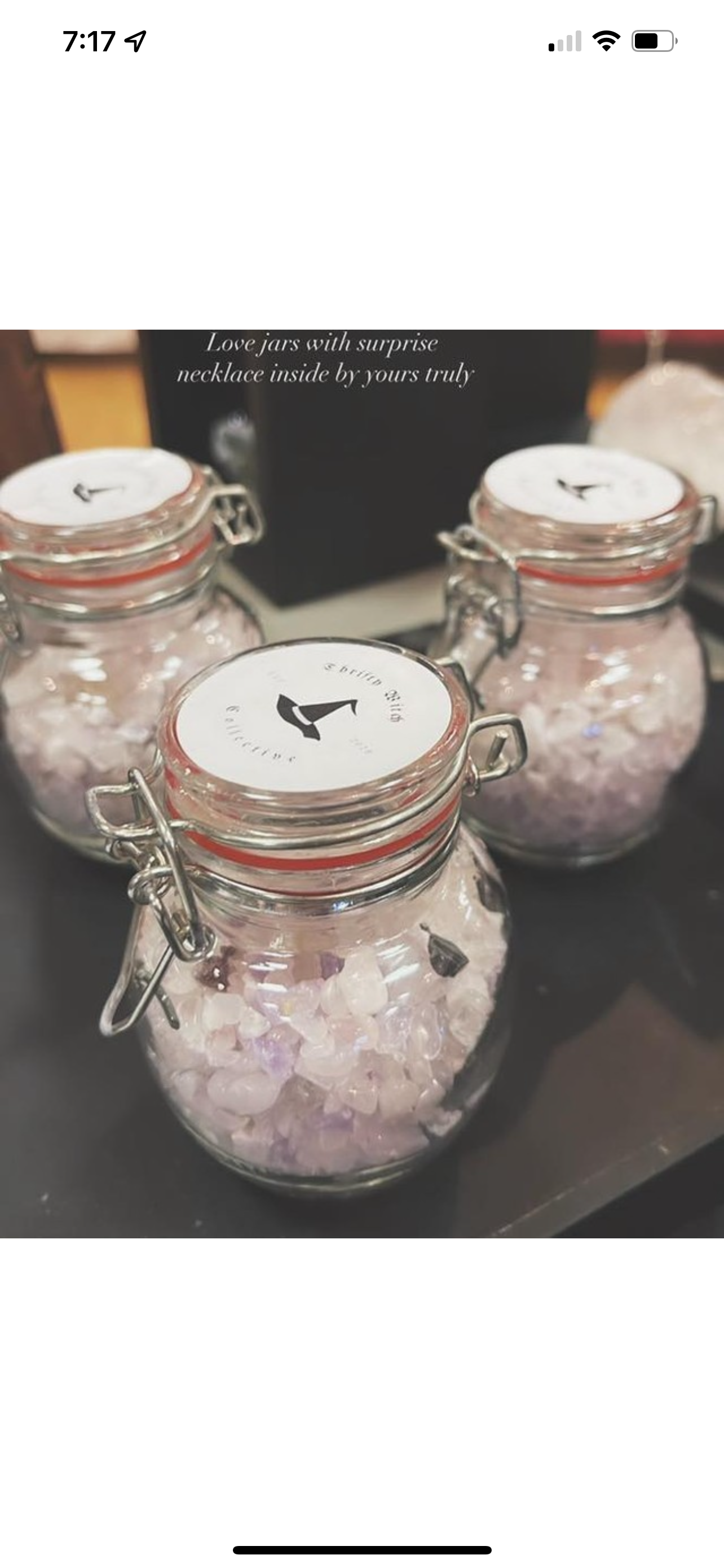 Necklace Gift Jars