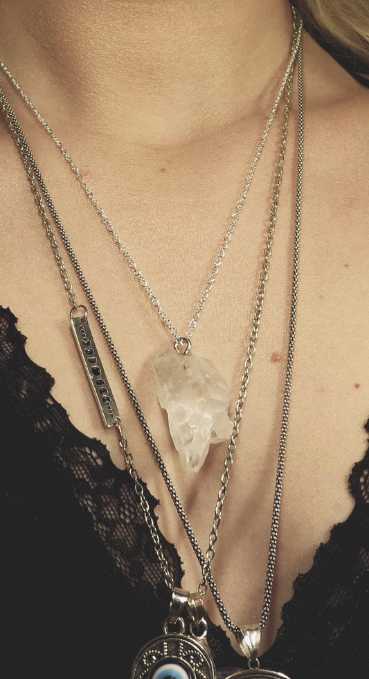 Quartz Point Necklaces