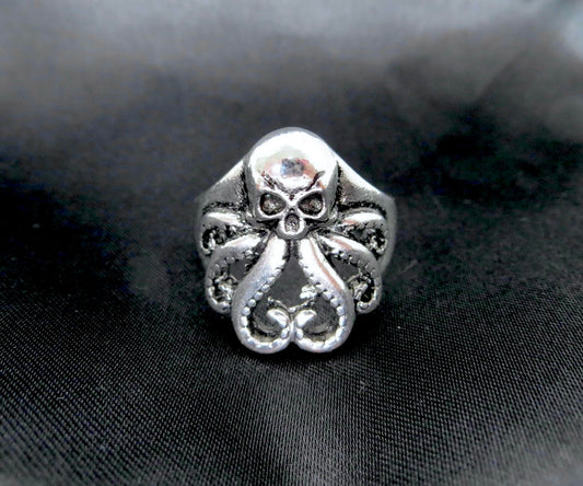 Men’s Octo-Skull Ring