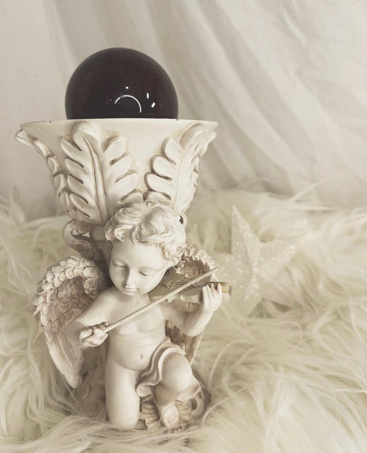 Angel Crystal Ball Holder